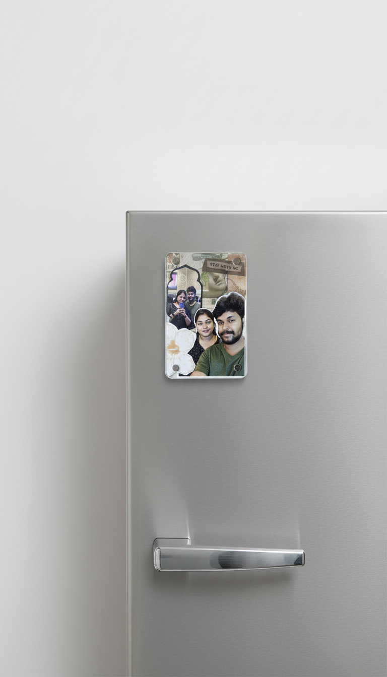 Vintage Fridge Magnet